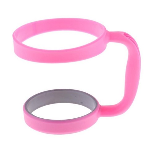 30 온스 컵 홀더 텀블러 커피 잔 여행 drinkware 물병 용 손잡이, 핑크, 11cm, 플라스틱