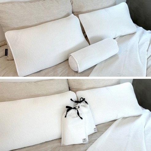 양면 베개커버로 더욱 다채로운 선택과 세탁기 사용 편의성