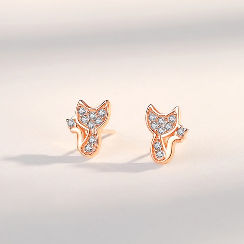 코코유 레이디 일상 14k 여우스타일링 귀걸이 Z008