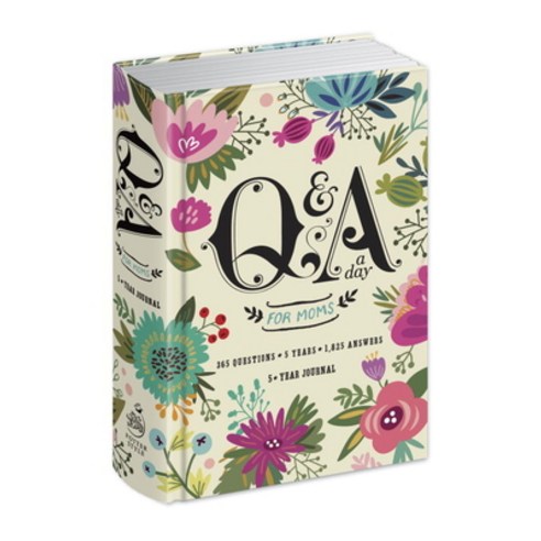 (영문도서) Q&A a Day for Moms: A 5-Year Journal Hardcover, Potter Style, English, 9780553448214