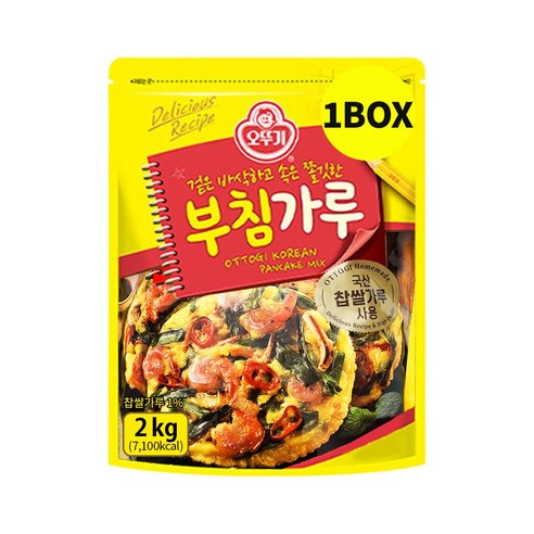 오뚜기 부침가루, 6개, 2kg