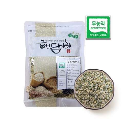 국내산 무농약깐녹두 1kg (2024년산), 1개