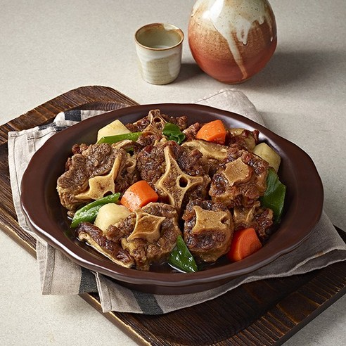 송추가마골 순한 소꼬리찜, 2개, 1kg