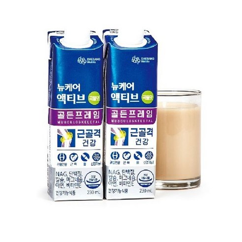 뉴케어 액티브 골든프레임 곡물맛 (230mlx24팩) 4박스, 230ml, 96개