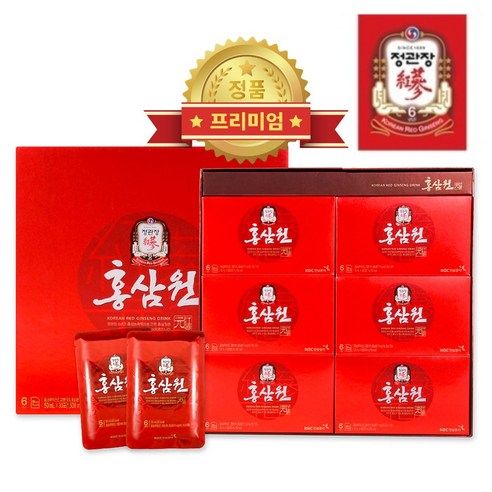 [정품] 정관장 홍삼원 정관장홍삼진액 농축액 홍삼정 액기스 선물세트, 50ml, 30개