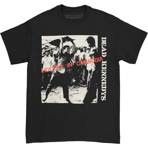Dead Kennedys Men's Holiday in Cambodia T-Shirt XX-Large Black 125435