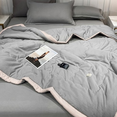 여름철 시원한 수면을 위한 Homey Nest 차렵이불