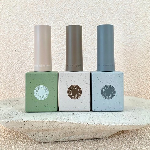 손끝에 피어나는 예술, 리얼묘해 젤 컬렉션 탑젤 3종 세트 리뷰 리얼묘해
