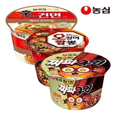 농심 큰컵 한박스 골라담기: 맛과 편리함의 완벽한 조화