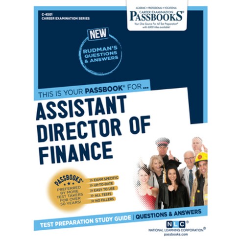 Assistant Director of Finance Volume 4501 Paperback, Passbooks, English, 9781731845016