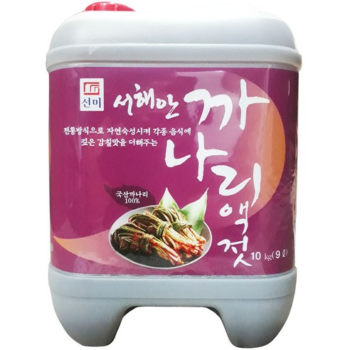 선미식품 까나리 액젓 10Kg - 까나리액젓 | 쿠팡