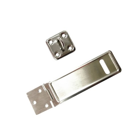 도어 보안 잠금 장치 용 헤비 듀티 걸쇠 스테이플 걸쇠 안전 지침, 93x30mm, 그림으로, 스테인레스 스틸