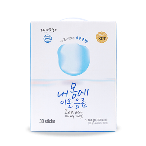 내몸에이온음료30T, 38g, 60개