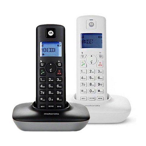 모토로라 무선 전화기 T401A+, T401A+(블랙)