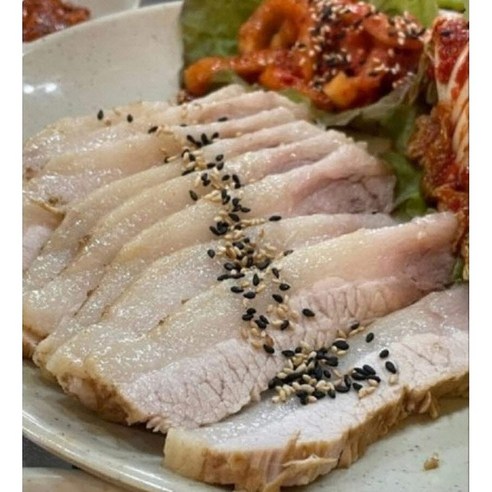 정현미트 보쌈용 구이용 돼지고기 가브리살 꽃살등심 등심덧살 500g x2팩 1KG(냉동), 2개