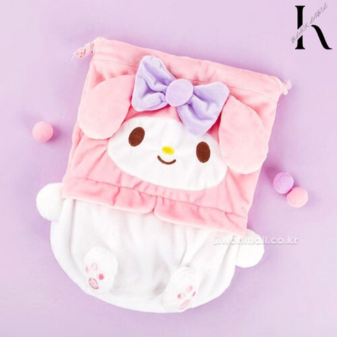 산리오 전신 조리개 파우치 정품 여행파우치 귀여운파우치 캐릭터파우치 산리오캐릭터즈 시나모롤 쿠로미 마이멜로디 폼폼푸린 포차코 헬로키티