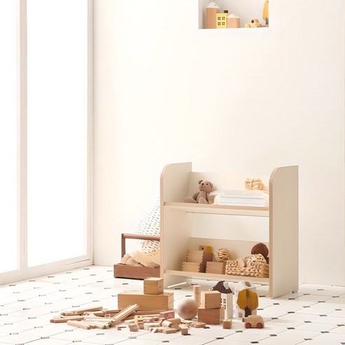 아이의 꿈을 담는 공간, 소르니아 멜로우 어린이 전면 책장 소르니아책장