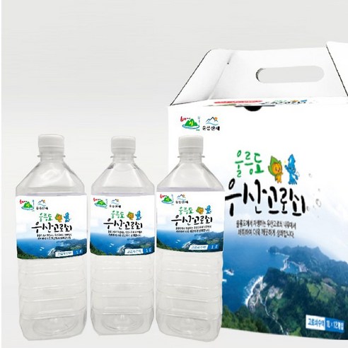 생명의 물결, 울릉도 고로쇠수액 인삼맛 달달구리: 1L의 행복, 6개의 기쁨 울릉도고로쇠