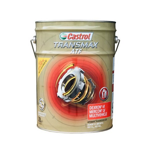 castrol 캐스트롤 트랜스맥스 DEXRON VI 오토미션오일 20L, 캐스트롤 트랜스맥스20L, 1개