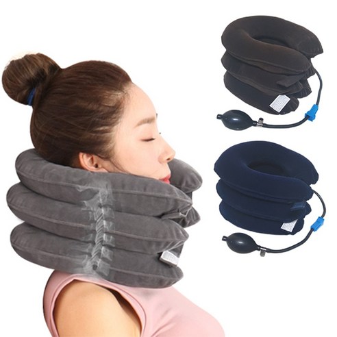 굿테크 밸런스휴 GT-N3 3단 목 견인기 허리 어깨 D