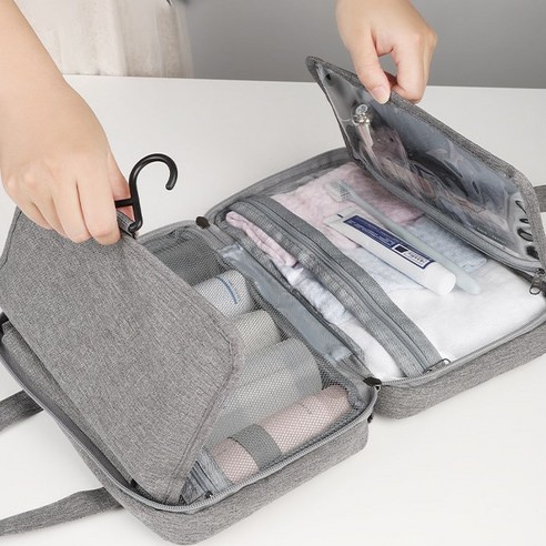 쿠아 여행용 파우치: 편리한 여행 필수품 정리를 위한 다용도 솔루션