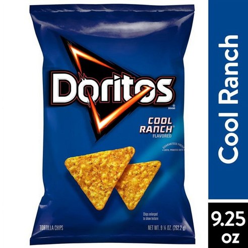 Doritos Cool Ranch Chips 262.2g x3bags / 쿨 렌치 칩 262g x 3봉지