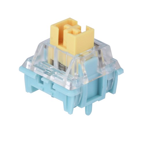 에포메이커 EPOMAKER Sea Salt Switch 바다소금 스위치 5핀 리니어 키보드축 저소음 공장 윤활 35개, 보통, 01 option 1 2. silent, 한개옵션2