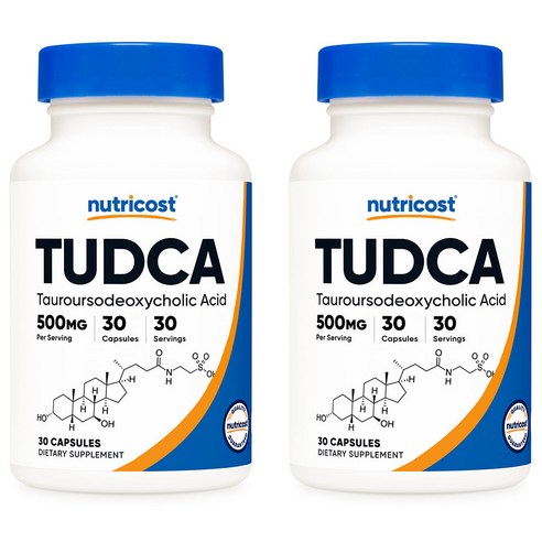 뉴트리코스트 투드카 Tudca 500mg 캡슐 30회분