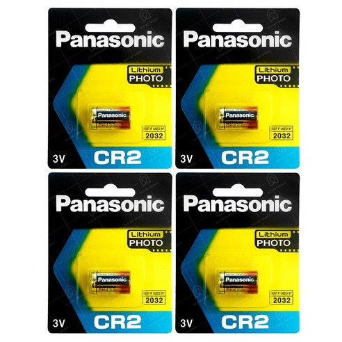 – 레이저 거리 측정기를 위한 CR2 4개 팩 3v 배터리 골프 캐디톡 미니 스나이퍼, 1개 거리측정기배터리