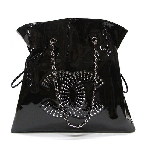 [뉴욕명품] Chanel(샤넬) 가방 크리스탈 블랙 페이던트 봉봉 체인 숄더백(13번대)