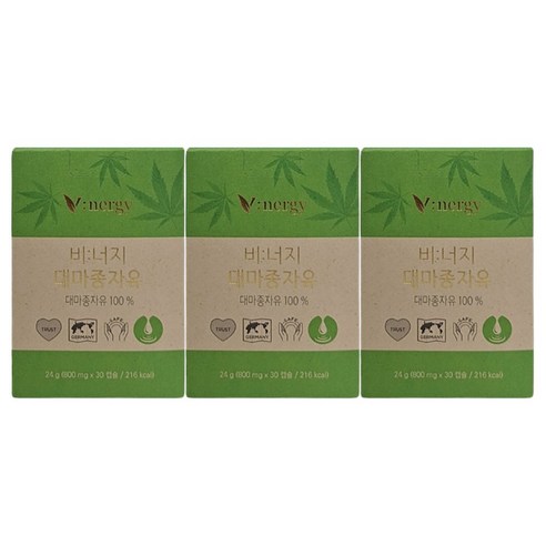 비너지 대마종자유 800mg x 30캡슐