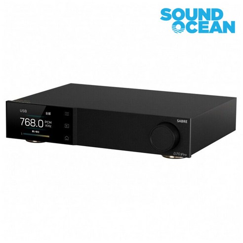 토핑 하이파이 USB 덱 컨버터 헤드폰 앰프 TOPPING HI-FI USB DAC Converter, D70 Pro 블랙