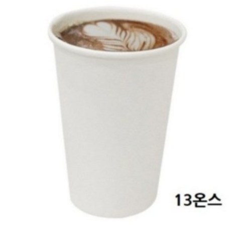 워너비커피 390ml 종이컵, 3개