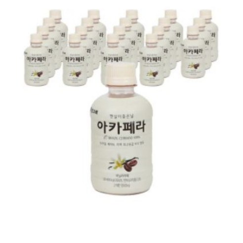 빙그레 아카페라 바닐라라떼, 50개, 240ml