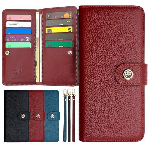 아이수트 양면 지갑형 카드 수납 가죽 다비드 더블 월렛 다이어리 휴대폰 케이스