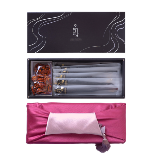[자일리톨 함유] 온미당 도라지정과 선물세트 ( 블루 보자기포장 쇼핑백 무료증정), 280g, 1개