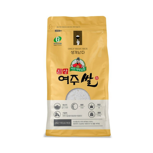 대왕님표 여주쌀 진상미 2kg, 1개