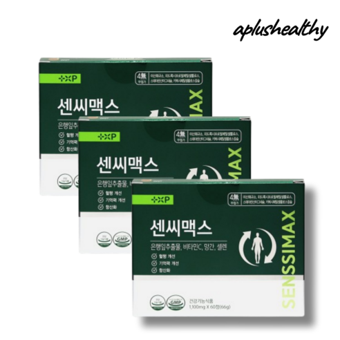 은행잎추출물영양제 셀레늄 항산화 혈행개선, 1개, 180회분