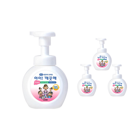 아이깨끗해 레몬 항균 폼 핸드 솝 250ml [3개], 3개