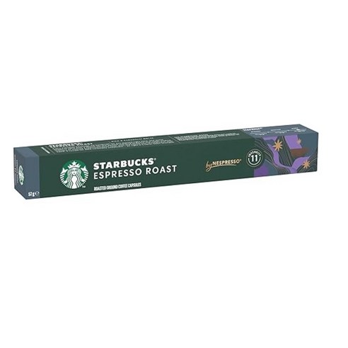 Starbucks by Nespresso 에스프레소 다크로스트 120개, 5.3g, 10개입, 12개