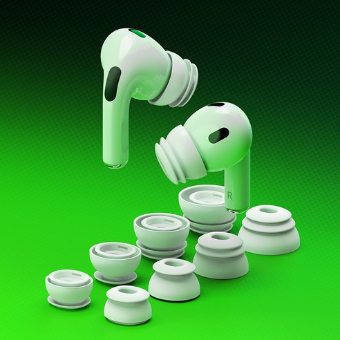 디오핏 에어팟 프로2 멀티플랜지 이어팁 (AirPods Pro1세대 2세대 호환가능), 903/ 멀티플랜지 이어팁, XS, 1개