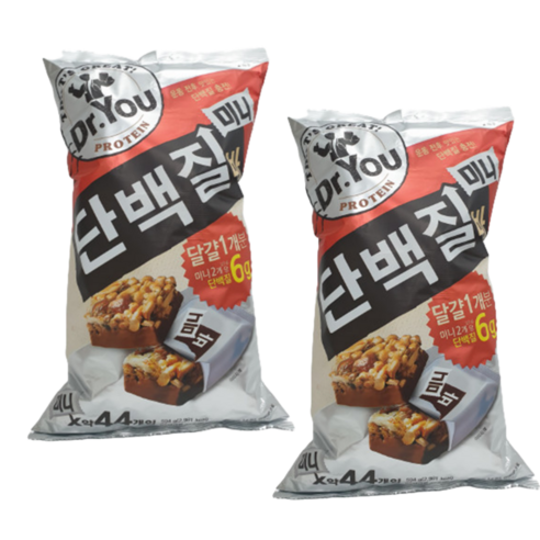 닥터유 단백질바 한입쏙, 594g, 2개