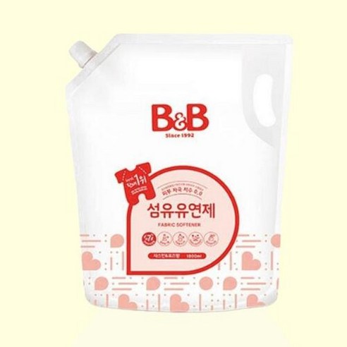 비앤비 섬유유연제 리필형 자스민향 1800ml Best Top5