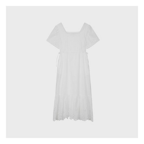 [쥬시쥬디] J스퀘어넥 코튼 레이스원피스 (JXOP322L)