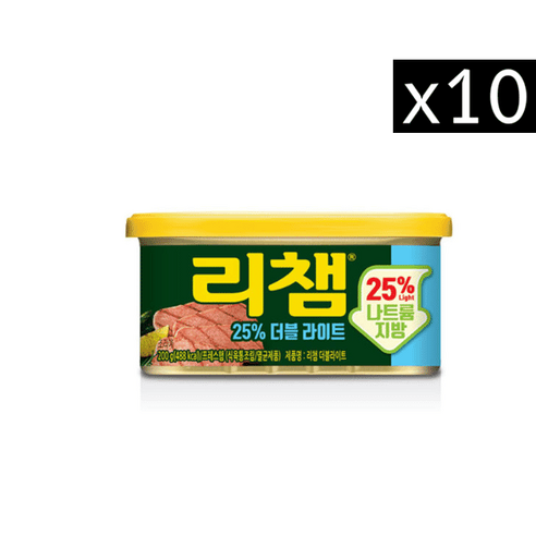 데일즈기획 동원 리챔 더블라이트, 200g, 10개
