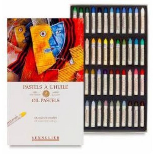 예술가의 감성을 깨우는 꿈결 같은 색채, 시넬리에 오일 파스텔 48색 세트 탐구 시넬리에오일파스텔