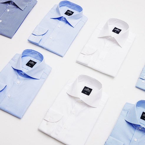 구김없는 편안함을 위한 최고급 남성 셔츠