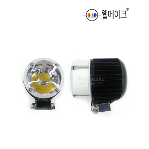 와이엘 집어등/작업등 40W 볼락 갈치 갑오징어 낚시 루어 백색 COB타입, 30도, 1개 - 집어등 | 쿠팡