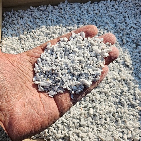 티파니 스톤 하얀모래 건조 마른 고급 모래 백규사, 2호, 25kg, 1포