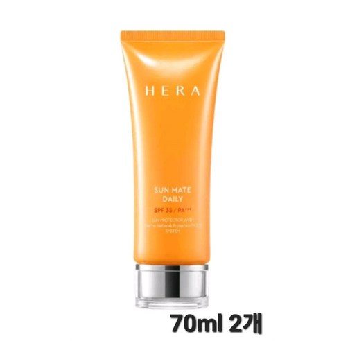 헤라 썬크림 헤라 선메이트 레포츠 SPF50 70ml 1+1 레포츠 (2개입), 1개